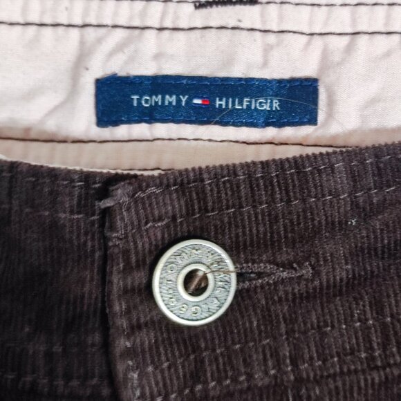 Tommy Hilfiger Corduroy Pants woman's size 6 dark brown colour - Picture 6 of 14